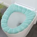 Y Nordic Style Toilet Mat Household Toilet Seat Winter Thickened Toilet Seat Universal Closestool Cushion Washable. 