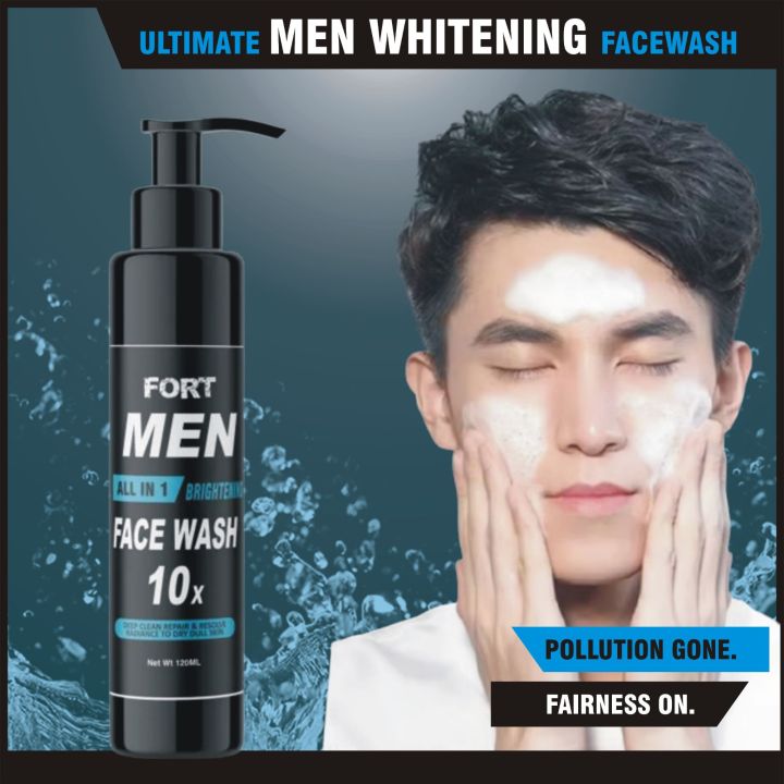 FORT Extreme Whitening Face Wash For Men | 100ml