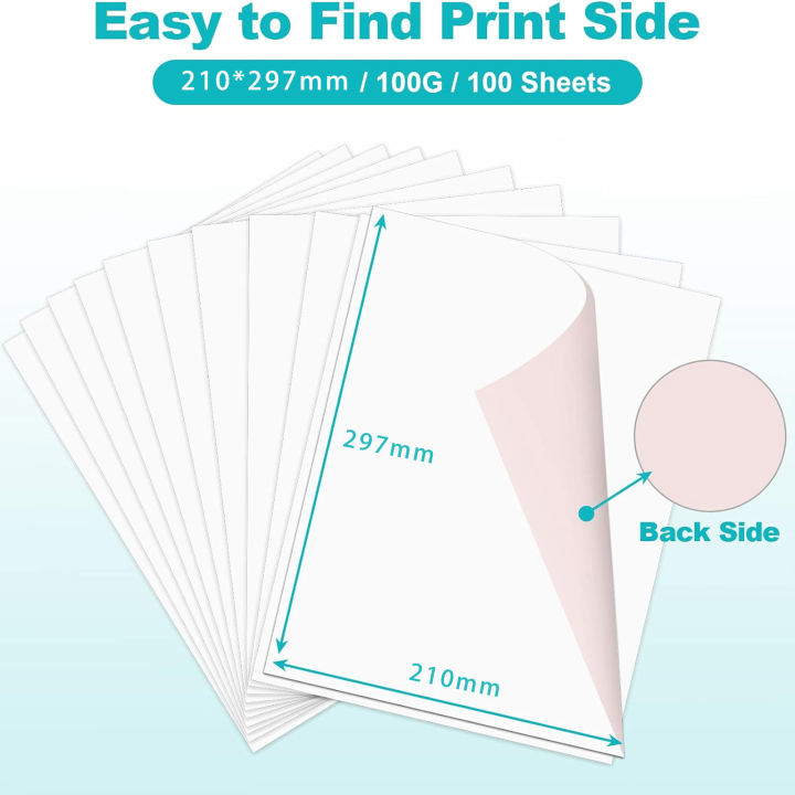 ESHANG%20Sublimation%20Paper%20A4%20100%20Sheets%20for%20Any%20Inkjet%20Printer%20Which%20Match%20Sublimation%20Ink%20105g%20-%20Image%202