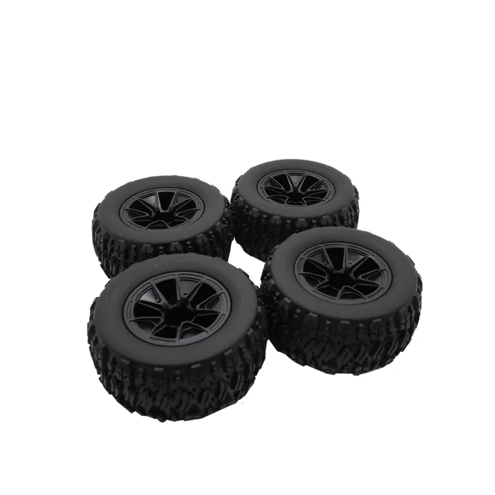 YSIDO%204PCS%2090mm%20Truck%20Off%20Road%20Buggy%20Skidproof%20Tires%20Wheels%20for%201/14%20Wltoys%20144010%20MJX%20Hyper%20Go%2014209%2014210%20Monster%20RC%20Car%20Tyres%20-%20Image%204