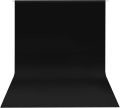 Black Photography Backdrop 7×14 FT – High Density Polyester Studio Background Cloth for Portrait,YouTube Video & Photoshoot.