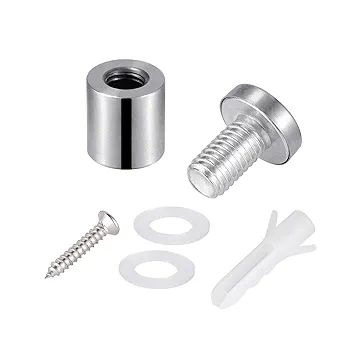 4PCS%207M%208M%2012MM%20Stainless%20Steel%20Standoff%20Screws%20Wall%20Sign%20Holder%20For%20Office%20/%20Institute%20or%20Schools%20Notice%20Boards%20and%20advertisement%20-%20Image%203
