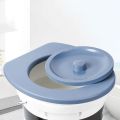 Durable Plastic Toilet Seat Lid Potty Seat Removable Movable Toilet Lid Camping Bucket Seats Home Outdoor Accessory. 