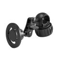 Magnetic Phone Handlebar Clamp Mount with Metal Long Arm For iPhone MagSafe Phones, for Gym Bike Treadmill Fitness Equipment.