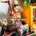 23.5cm/9.25in Anime Dragon Ball Z Figure Kame Sennin Action Figure Pvc Master Roshi Statue Collection Model Toys . 