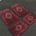 4PCS Universal Car Mats Set, Polyester All Weather Front Floor Mats, Non Slip Auto Carpets for Cars.