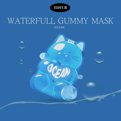 Star Secret Korea ( Edit.B Waterfull Gummy Mask Ocean )