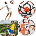 Professional Soccer Balls Size 5 Football Ball Leather Machine-stitched Soccer Ball for Children Adults Outdoor Sport Training. 