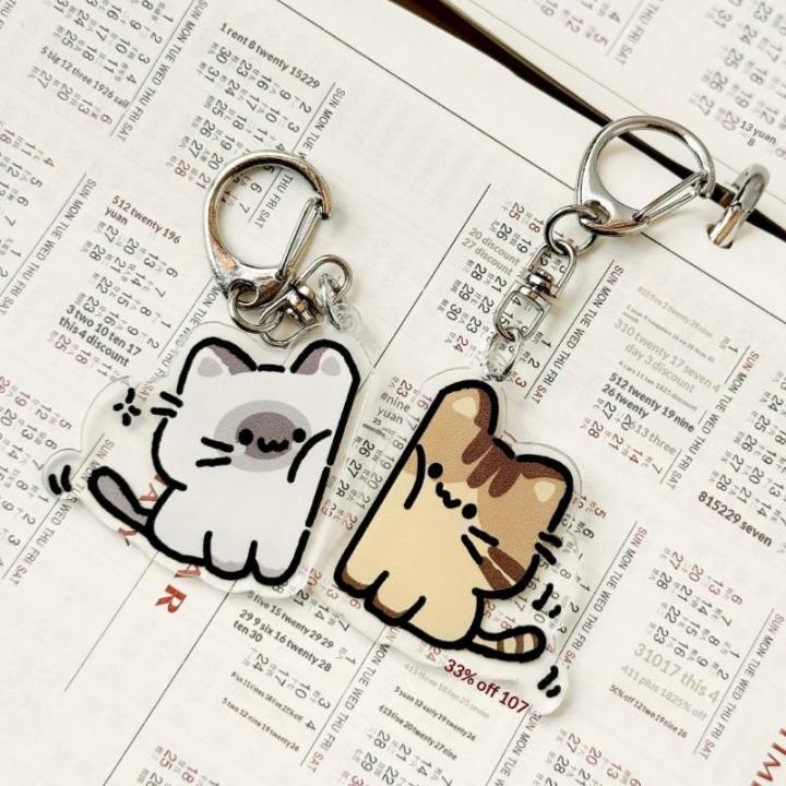 NEW%201pair%20Cute%20Cat%20Keychain%20Pendant,%20Matching%20Couple%20Backpack%20Keychain%20-%20Image%203