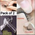2 PCs Eyelash Glue Transparent Water Proof Clear 2ml. 