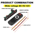 12V MP3 Decoder Board Time Display Bluetooth 5.3 Car Kit 6.5mm Microphone MP3 Player FM Radio TF USB 3.5mm AUX DIY. 
