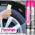 Flamingo Tire Shine 500ML – Get Your Tires Shining and Protected. 