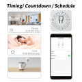 SIXWGH MiNi WiFi Smart Switch Cozylife App Remote Control Timer Home Improvement 2 Way Relay Work with  Home Aleax. 