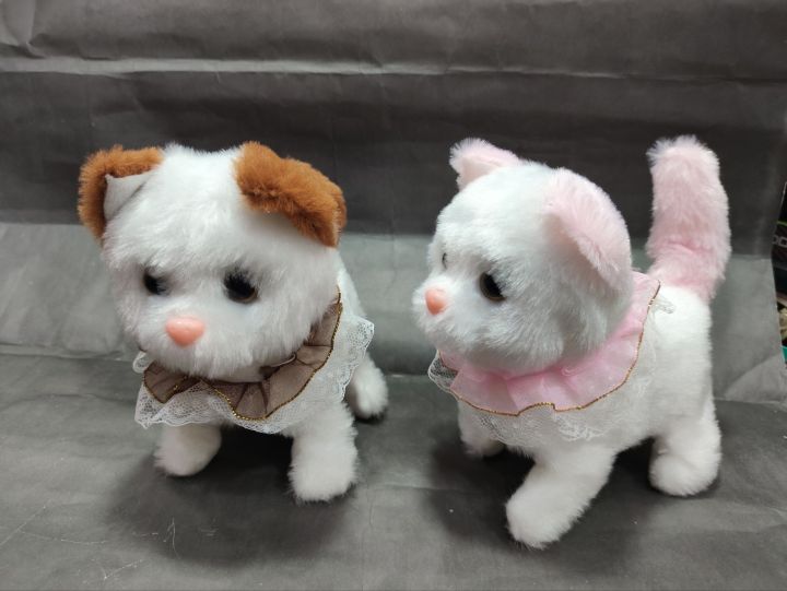 7"%20Inch%20Walking%20Plush%20Kitty%20Toy%20Stuffed%20Animal%20Electric%20Interactive%20with%20Dress%20Talking%20Musical%20Cute%20Plush%20Toy%20White%20Cat%20Tail%20Wagging%20Christmas%20Birthday%20Gifts%20for%20Kids%20Toddlers%20-%20Image%208