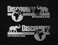 Metal Sticker Badge Discovery For 1/10 Rc Crawler Car Defender Trax Trx4 Bronco Axial Scx10 90046 Wrangler D90 D110 Trx-6 G63. 