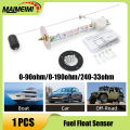 240-33ohm 0-90ohm 0-190ohm Auto Fuel Float Sensor For Fuel Meter Indicator Universal Fuel Level Oil Tank Sender For Car Boat. 