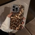 Luxury Bling Glitter Leopard Print with Lanyard Phone Case for IPhone 11 12 13 14 15 17 Pro Max 16 Plus 7 8 X XR XS Back Cover. 