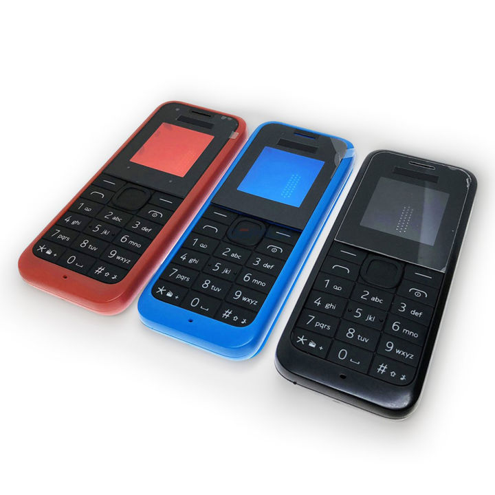 For Nokia 105 2015 Mobile Phone Housing Cover Case Keypad