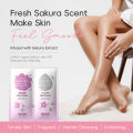 LAIKOU Japan Sakura Jelly Spa Pedicure Set Softening Foot Soak Exfoliating Salt Sakura Bliss Bath Skin Renewal Treatment. 