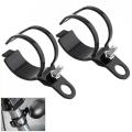 Brand New 2pcs Motorcycle Mount Turn Signal Bracket Flasher Bracket Blinker Indicators Holder Fork Mount Clamp for ATV / Scoote. 