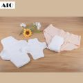 AIO 2Pcs White Cotton Yarn Soft Sanitary Pads Washable Incontinence Pad Highly Absorbent Leakproof Pads Hygiene Supplies. 