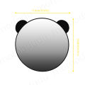 1 PC Round Shape Shatterproof Baby Car Mirror Safety For Rear Facing Infant With Wide Larger Crystal Clear View.