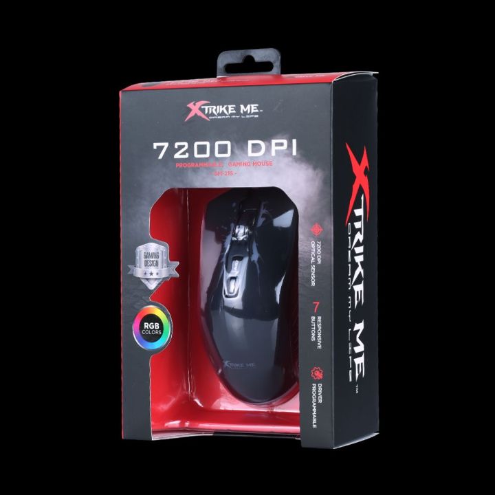 Xtrike me GM-215 Gaming RGB mouse