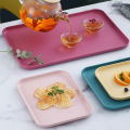 Plastic fast food trays bulk color cafeteria tray hotel restaurant rectangular serving platter. 