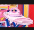 Mini Portable Battery Operated Iron Toy - Iron Toy For Kids - Plastic Material - Pink Color. 