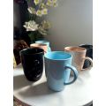 Coffee Tea Ceramic Mug Tea Cup Large Size Colored Mug Pack Of 2. 