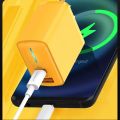 45W Dual Port Super Fast Charger | USB-C (PD 3.0) & USB-A (QC 3.0) | Multi-Device Compatibility for Samsung, Pixel, & More. 