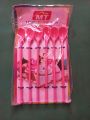ice cream Spoons plastic long 6 pieces multiple colours available. 