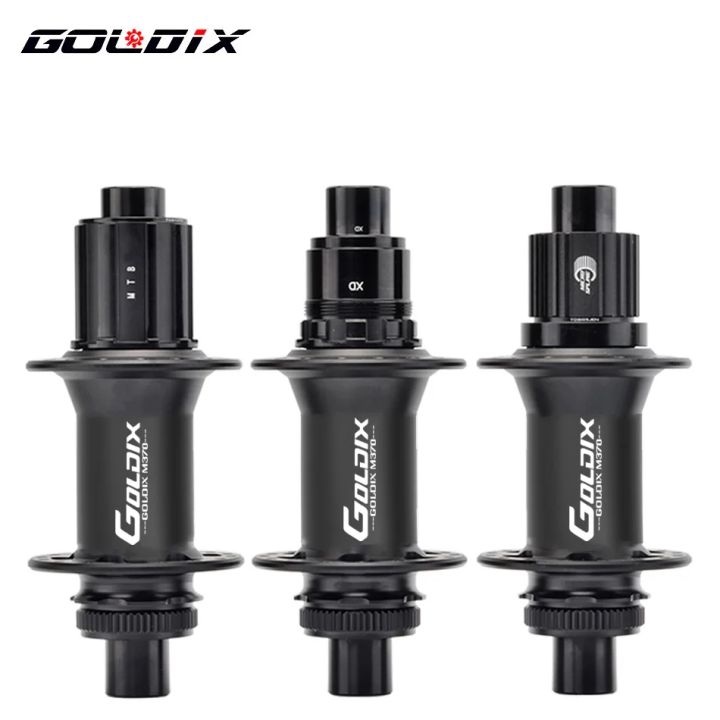 GOLDIX%20GDX370%20Bicycle%20Hub%20Sealed%20Bearing%20Center%20Lock%20Disc%20Brake%20J-Bend%2028%20Holes%20Ratchet%2036T%20BOOST%20MTB%20Hub%20for%20Shimano%20HG%20MS%20XD%20-%20Image%204