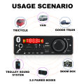 DC 5V Bluetooth 5.0 DIY MP3 WMA Decoder Board 6.5mm Microphone Car Audio USB TF FM Radio MP3 Music Player with Remote Control.