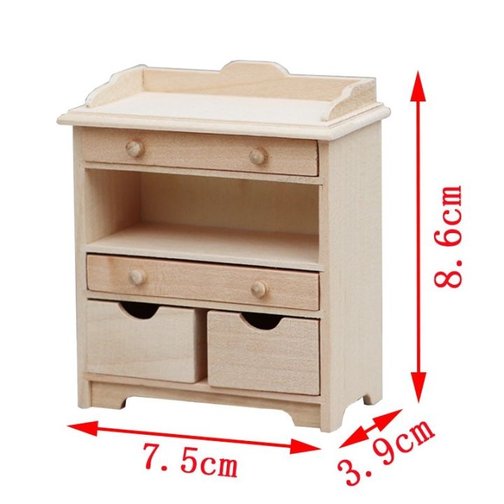 1%20Pc%201:12Scale%20Dollhouse%20Miniature%20Wooden%20Cabinet%20Model%20Playhouse%20Furniture%20Living%20Room%20Bedroom%20Mini%20Storage%20Cabinet%20Ornament%20-%20Image%204