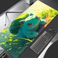 New Large PU Leather Mouse Pad Pokemon Bulbasaur Anime Mouse Mats Keyboard Pad Mousepad Pc Computer Desk Mat Student Writing Pad.