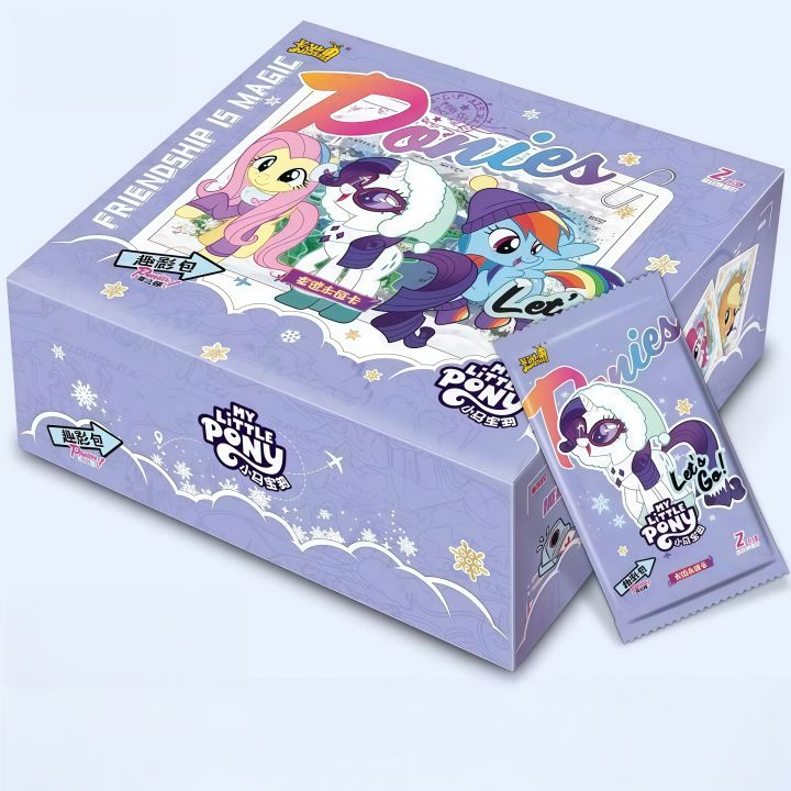 KAYOU My Little Pony Friendship Eternal Fun Pack (6th Edition) Genuine Rich Rare Collection Card Collection Album