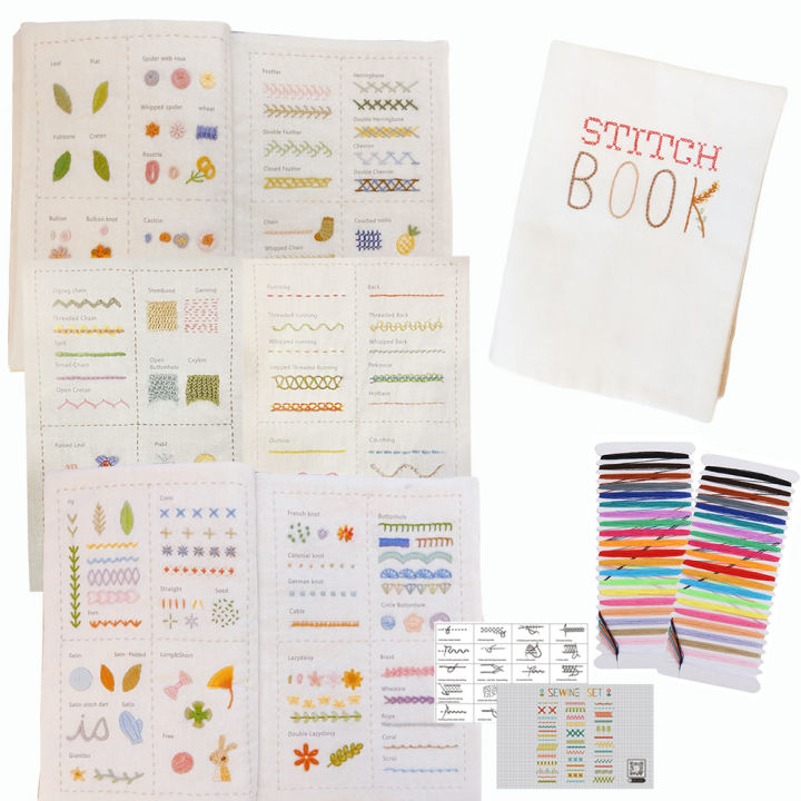 Embroidery%20Stitch%20Book%20for%20Beginners%20Creative%20Sewing%20Book%20DIY%20Stitches%20Books%20with%20Patterns%20Book%20Embroidery%20Sewing%20Kit%20-%20Image%208