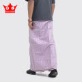 Raj-Kumar Lungi for Men | 100% Pure Cotton Yarn Dyed | Premium Lungi | Stitched | Hand 5.5. 