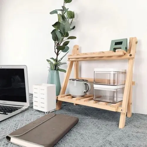 Wooden%20Double%20Layer%20Rack%20Desk%20Storage%20Organizer,%20Foldable%202-Tier%20Ladder%20Shelves,%20Durable%20Shelf%20Flower%20Pot%20Seasoning%20Racks,%20Sundries%20Shelf,%20Home%20Decor%20Ladder%20-%20Image%204