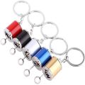 Metal Keyring Creative Car Shifter Keychain Six-Speed Gear Stick Knob Gearbox Model Key Antistress Adults New Fidget Toys.
