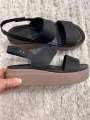 Crocs LiteRide Women’s Mid Wedge Comfy Sandals. 