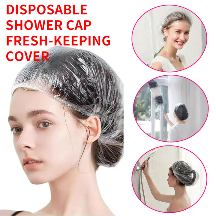 1000/500/100/50%20Disposable%20Shower%20Cap%20-%20Waterproof%20Shower%20Cap%20-%20Plastic%20Shower%20Cap%20-%20Men's%20and%20Women's%20Hair%20Caps%20-%20High-Quality%20-%20Image%203