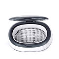 Ultrasonic Cleaner Ultra Sonic Bath Cleaner Mouth Guards Jewelry Watch Glasses Razor Dental Ultrasound Cleaning Machine Cleaner. 