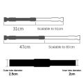 Useful Hanging Rods Extendable Stainless Steel Wardrobe Clothes Rod Adjustable Closet Rail Pole Curtain Telescopic Hanging Rod.