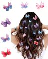 3 piece of butterflies hairs kechar /kechar for hairs. 