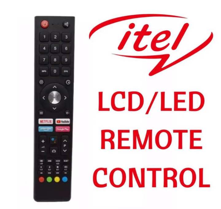 Itel Smart Android LCD LED TV Remote Control Without Voice Control ...