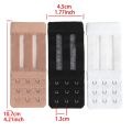 3 Pieces Lady Adjustable Bras Extenders 3 Hook Triplex Row Extension Buckle for Bra Underwear Extend Clasp Intimates Accessories. 