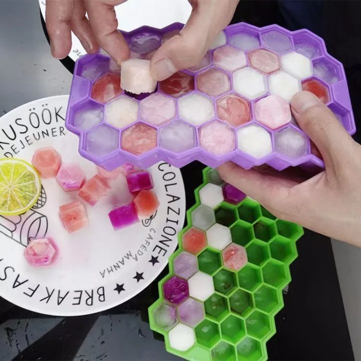 37%20Cavity%20Creative%20Honeycomb%20Ice%20Cube%20Tray%20Reusable%20Silicone%20Ice%20Mold%20Ice%20cube%20Maker%20BPA%20Free%20Ice%20Mould%20with%20Removable%20Lids%20-%20Image%205