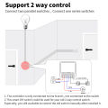 SIXWGH MiNi WiFi Smart Switch Cozylife App Remote Control Timer Home Improvement 2 Way Relay Work with  Home Aleax. 